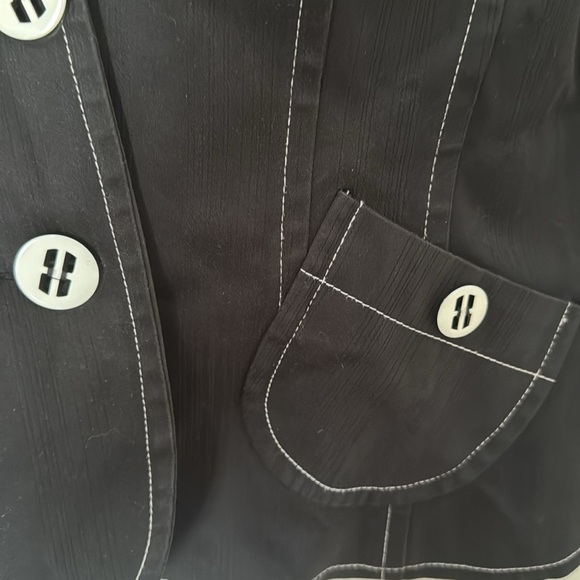 Vintage Conrad collection, laser black with white stitching size 10 - Picture 3 of 4